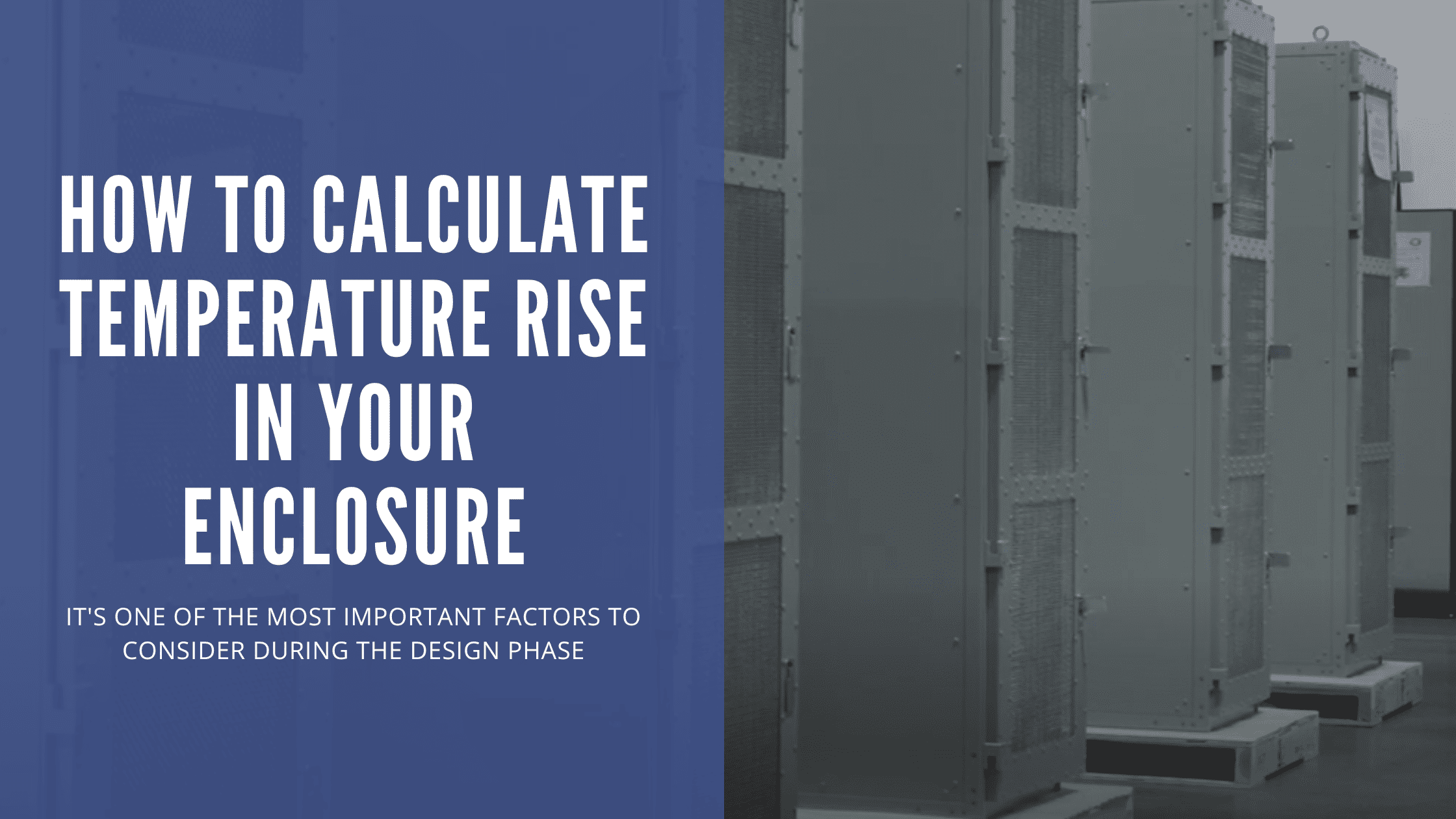 How to calculate temperature rise in your enclosure